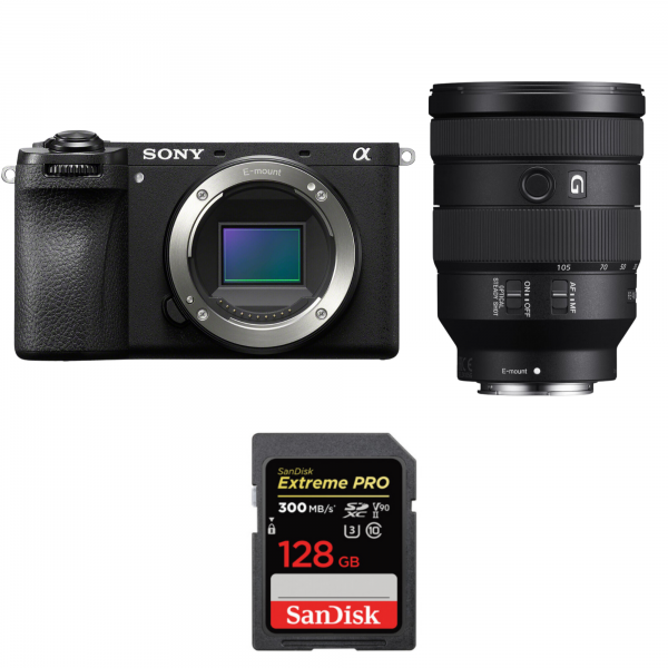 Sony A6700 + FE 24-105mm f/4 G OSS + 1 SanDisk 128GB Extreme PRO UHS-II SDXC 300 MB/s-1