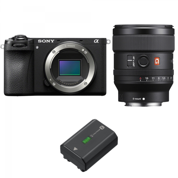 Sony A6700 + FE 24mm f/1.4 GM + 1 Sony NP-FZ100-1