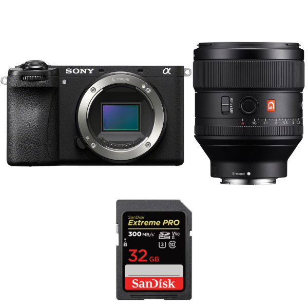 Sony A6700 + FE 85mm f/1.4 GM + 1 SanDisk 32GB Extreme PRO UHS-II SDXC 300 MB/s-1