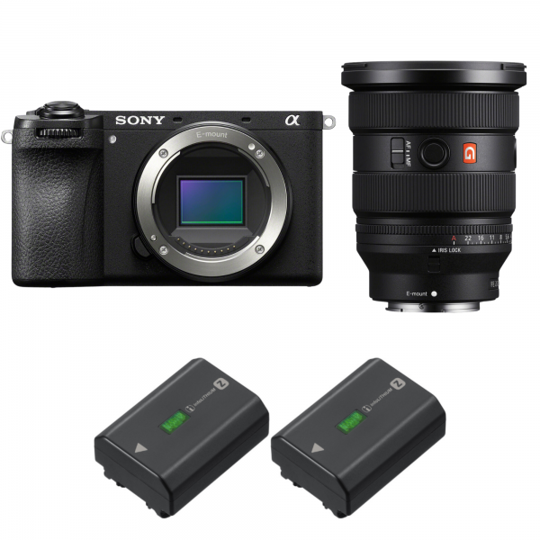 Sony A6700 + FE 16-35mm f/2.8 GM II + 2 Sony NP-FZ100-1