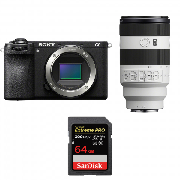 Sony A6700 + FE 70-200mm f/4 Macro G OSS II + 1 SanDisk 64GB Extreme PRO UHS-II SDXC 300 MB/s-1
