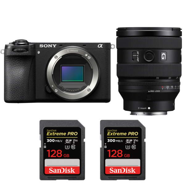 Sony A6700 + FE 20-70mm f/4 G + 2 SanDisk 128GB Extreme PRO UHS-II SDXC 300 MB/s-1