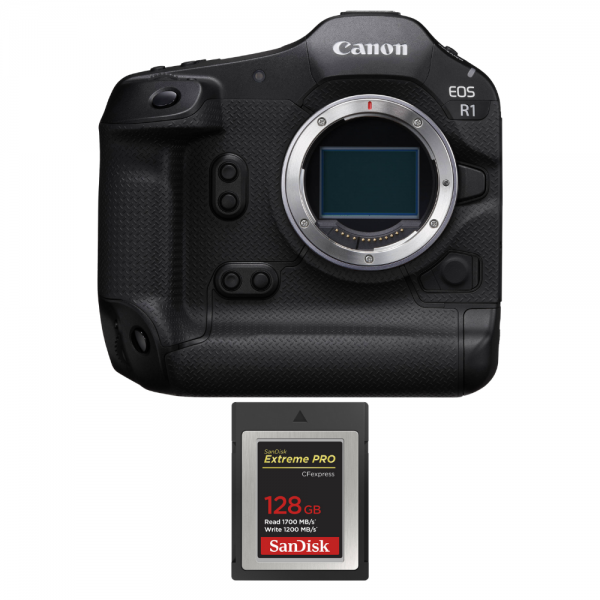Canon EOS R1 + 1 SanDisk 128GB Extreme PRO CFexpress Type B-1