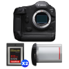 Canon EOS R1 + 2 SanDisk 512GB Extreme PRO CFexpress Type B + Canon LP-E19-1