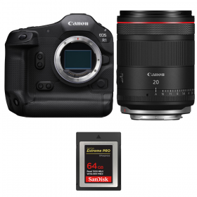 Canon EOS R1 + RF 20mm f/1.4 L VCM + 1 SanDisk 64GB Extreme PRO CFexpress Type B-1