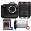 Canon EOS R1 + RF 20mm f/1.4 L VCM + 2 SanDisk 256GB Extreme PRO CFexpress Type B + 3 Canon LP-E19-1