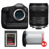 Canon EOS R1 + RF 16-28mm f/2.8 IS STM + 1 SanDisk 128GB Extreme PRO CFexpress Type B + 3 Canon LP-E19-1