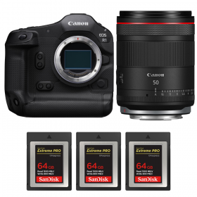 Canon EOS R1 + RF 50mm f/1.4 L VCM + 3 SanDisk 64GB Extreme PRO CFexpress Type B-1