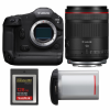 Canon EOS R1 + RF 50mm f/1.4 L VCM + 1 SanDisk 128GB Extreme PRO CFexpress Type B + Canon LP-E19-1