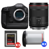 Canon EOS R1 + RF 50mm f/1.4 L VCM + 3 SanDisk 512GB Extreme PRO CFexpress Type B + 2 Canon LP-E19-1