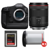 Canon EOS R1 + RF 24mm f/1.4 L VCM + 1 SanDisk 64GB Extreme PRO CFexpress Type B + 3 Canon LP-E19-1