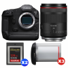 Canon EOS R1 + RF 24mm f/1.4 L VCM + 2 SanDisk 128GB Extreme PRO CFexpress Type B + 3 Canon LP-E19-1