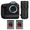 Canon EOS R1 + RF 70-200mm f/2.8 L IS USM Z Negro + 2 SanDisk 128GB Extreme PRO CFexpress Type B-1