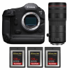 Canon EOS R1 + RF 70-200mm f/2.8 L IS USM Z Negro + 3 SanDisk 128GB Extreme PRO CFexpress Type B-1