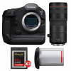 Canon EOS R1 + RF 70-200mm f/2.8 L IS USM Z Black + 3 SanDisk 64GB Extreme PRO CFexpress Type B + Canon LP-E19-1