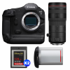 Canon EOS R1 + RF 70-200mm f/2.8 L IS USM Z Black + 2 SanDisk 128GB Extreme PRO CFexpress Type B + Canon LP-E19-1