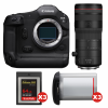 Canon EOS R1 + RF 70-200mm f/2.8 L IS USM Z Negro + 3 SanDisk 64GB Extreme PRO CFexpress Type B + 3 Canon LP-E19-1