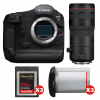 Canon EOS R1 + RF 70-200mm f/2.8 L IS USM Z Negro + 3 SanDisk 256GB Extreme PRO CFexpress Type B + 3 Canon LP-E19-1