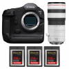 Canon EOS R1 + RF 70-200mm f/2.8 L IS USM Z Blanco + 3 SanDisk 256GB Extreme PRO CFexpress Type B-1