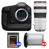 Canon EOS R1 + RF 70-200mm f/2.8 L IS USM Z Blanco + 2 SanDisk 512GB Extreme PRO CFexpress Type B + 3 Canon LP-E19-1