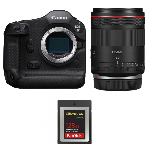 Canon EOS R1 + RF 35mm f/1.4 L VCM + 1 SanDisk 128GB Extreme PRO CFexpress Type B-1