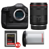 Canon EOS R1 + RF 35mm f/1.4 L VCM + 3 SanDisk 64GB Extreme PRO CFexpress Type B + Canon LP-E19-1