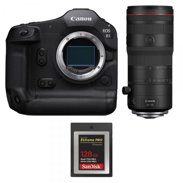 Canon EOS R1 + RF 24-105mm f/2.8 L IS USM Z + 1 SanDisk 128GB Extreme PRO CFexpress Type B-1