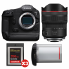Canon EOS R1 + RF 10-20mm f/4 L IS STM + 3 SanDisk 256GB Extreme PRO CFexpress Type B + Canon LP-E19-1