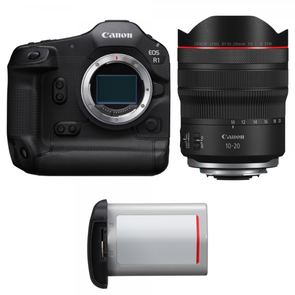 Canon EOS R1 + RF 10-20mm f/4 L IS STM + Canon LP-E19-1