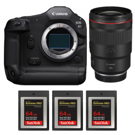 Canon EOS R1 + RF 135mm f/1.8 L IS USM + 3 SanDisk 64GB Extreme PRO CFexpress Type B-1