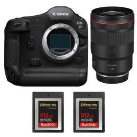 Canon EOS R1 + RF 135mm f/1.8 L IS USM + 2 SanDisk 512GB Extreme PRO CFexpress Type B-1