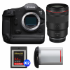 Canon EOS R1 + RF 135mm f/1.8 L IS USM + 2 SanDisk 64GB Extreme PRO CFexpress Type B + Canon LP-E19-1
