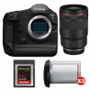 Canon EOS R1 + RF 135mm f/1.8 L IS USM + 1 SanDisk 64GB Extreme PRO CFexpress Type B + 3 Canon LP-E19-1