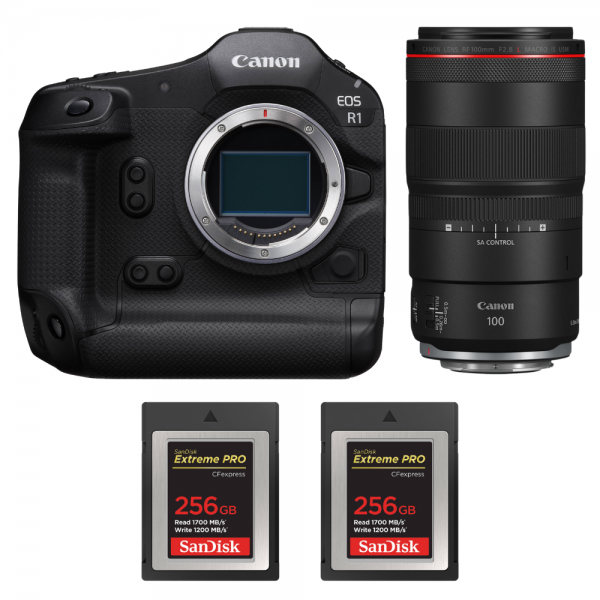 Canon EOS R1 + RF 100mm f/2.8 L Macro IS USM + 2 SanDisk 256GB Extreme PRO CFexpress Type B-1