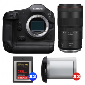 Canon EOS R1 + RF 100mm f/2.8 L Macro IS USM + 2 SanDisk 256GB Extreme PRO CFexpress Type B + 3 Canon LP-E19-1