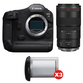 Canon EOS R1 + RF 100mm f/2.8 L Macro IS USM + 3 Canon LP-E19-1