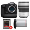 Canon EOS R1 + RF 70-200mm f/4 L IS USM + 3 SanDisk 64GB Extreme PRO CFexpress Type B + Canon LP-E19-1