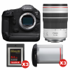 Canon EOS R1 + RF 70-200mm f/4 L IS USM + 3 SanDisk 64GB Extreme PRO CFexpress Type B + 3 Canon LP-E19-1