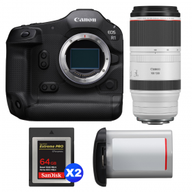 Canon EOS R1 + RF 100-500mm f/4.5-7.1 L IS USM + 2 SanDisk 64GB Extreme PRO CFexpress Type B + Canon LP-E19-1