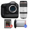 Canon EOS R1 + RF 100-500mm f/4.5-7.1 L IS USM + 3 SanDisk 128GB Extreme PRO CFexpress Type B + 2 Canon LP-E19-1