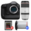 Canon EOS R1 + RF 100-500mm f/4.5-7.1 L IS USM + 3 SanDisk 512GB Extreme PRO CFexpress Type B + 2 Canon LP-E19-1