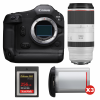 Canon EOS R1 + RF 100-500mm f/4.5-7.1 L IS USM + 1 SanDisk 256GB Extreme PRO CFexpress Type B + 3 Canon LP-E19-1