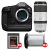 Canon EOS R1 + RF 100-500mm f/4.5-7.1 L IS USM + 3 SanDisk 256GB Extreme PRO CFexpress Type B + 3 Canon LP-E19-1