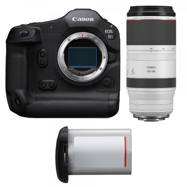 Canon EOS R1 + RF 100-500mm f/4.5-7.1 L IS USM + Canon LP-E19-1