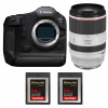 Canon EOS R1 + RF 70-200mm f/2.8 L IS USM + 2 SanDisk 64GB Extreme PRO CFexpress Type B-1