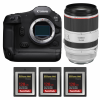Canon EOS R1 + RF 70-200mm f/2.8 L IS USM + 3 SanDisk 128GB Extreme PRO CFexpress Type B-1