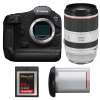 Canon EOS R1 + RF 70-200mm f/2.8 L IS USM + 1 SanDisk 64GB Extreme PRO CFexpress Type B + Canon LP-E19-1