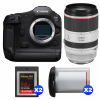Canon EOS R1 + RF 70-200mm f/2.8 L IS USM + 2 SanDisk 512GB Extreme PRO CFexpress Type B + 2 Canon LP-E19-1