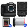 Canon EOS R1 + RF 24-70mm f/2.8 L IS USM + 2 SanDisk 64GB Extreme PRO CFexpress Type B + 2 Canon LP-E19-1