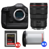 Canon EOS R1 + RF 24-70mm f/2.8 L IS USM + 3 SanDisk 512GB Extreme PRO CFexpress Type B + 2 Canon LP-E19-1